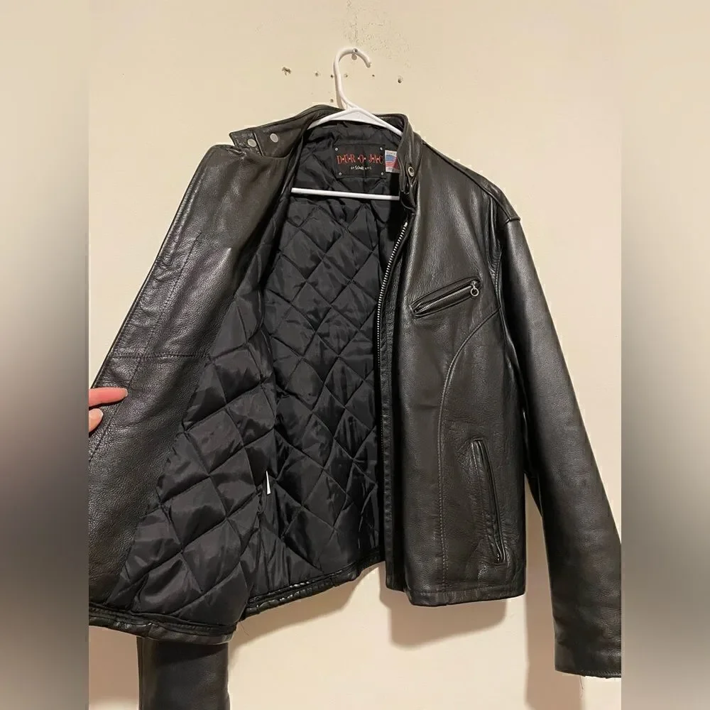 Vintage Dur o Jac By Schott New York Leather Jacket - Picture 4 of 11